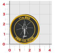 Official VMM-165 REIN 11th MEU Shoulder Patches