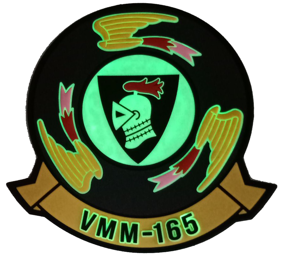 VMM-165 White Knights Throwback PVC Patch
