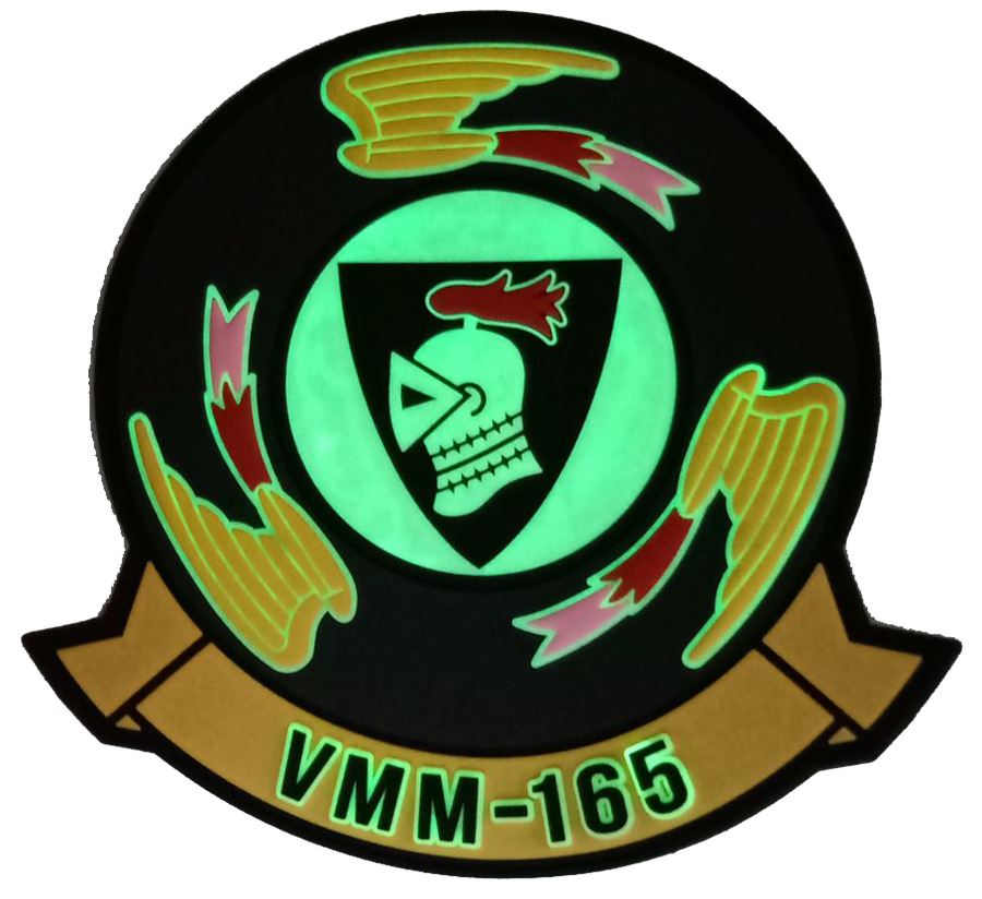 VMM-165 White Knights Throwback PVC Patch