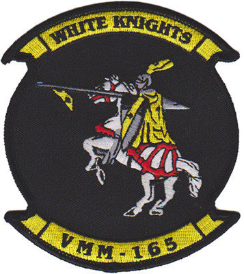 Officially Licensed USMC USMC VMM-165 White Knights Patch