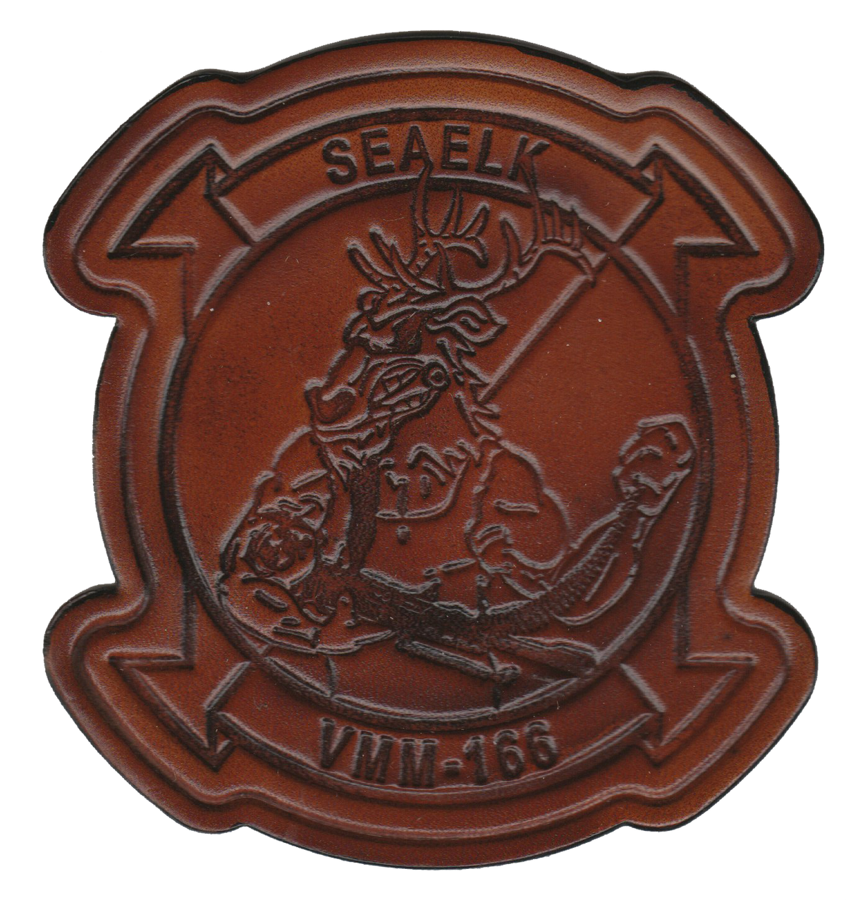 VMM-166 Friday Seaelk Leather Patch