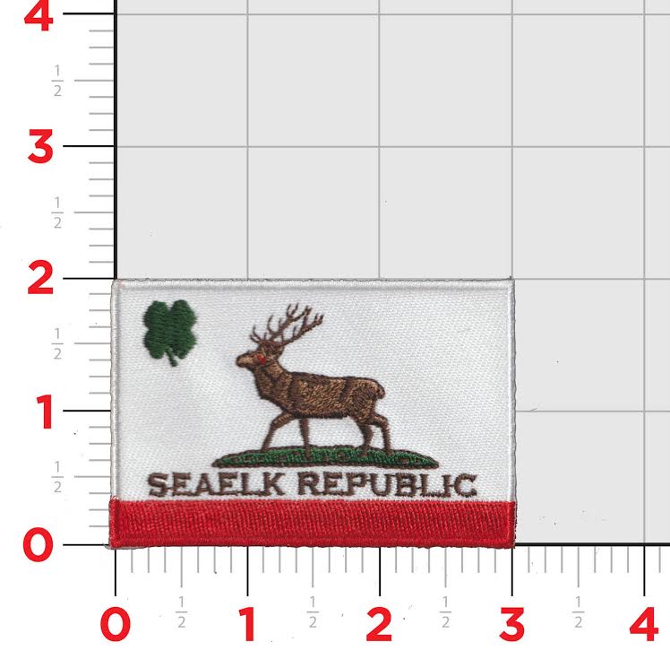 VMM-166 Seaelk Republic Flag Patch