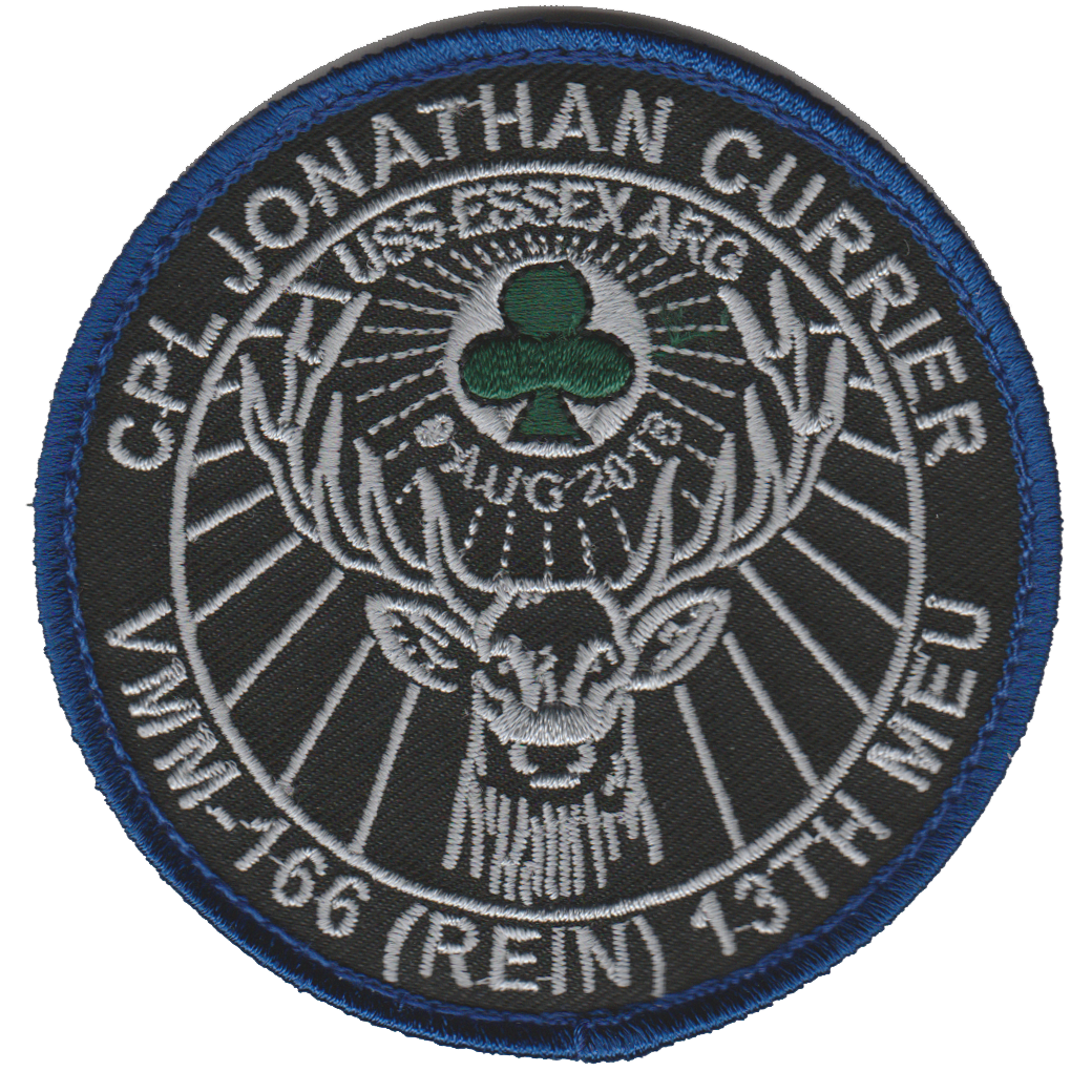 VMM-166 REIN Jonathan Currier Memorial Patch