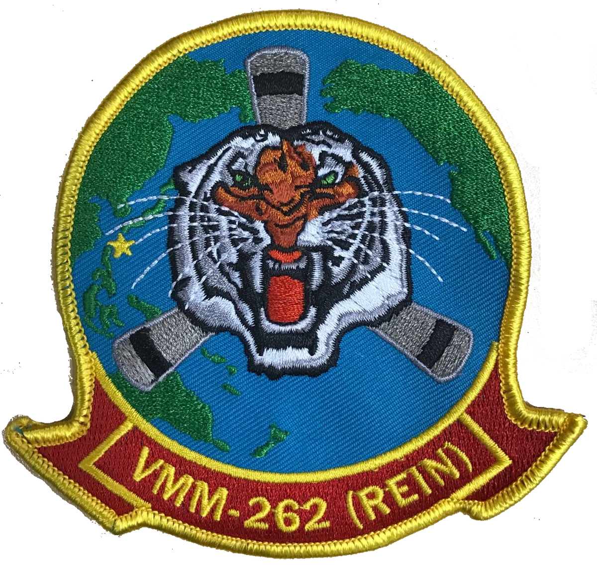 Officially Licensed USMC VMM-262 Reinforced Squadron Patch
