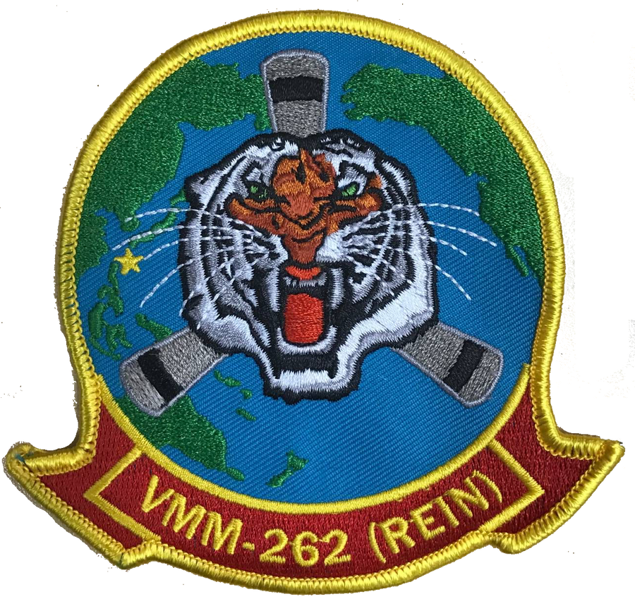 Officially Licensed USMC VMM-262 Reinforced Squadron Patch