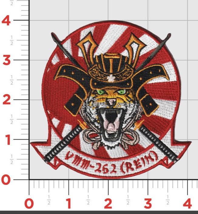 VMM-262 Flying Tigers (REIN) 31st MEU patches