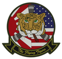Official VMM-262 Smoking Tiger PVC with Flags Patch