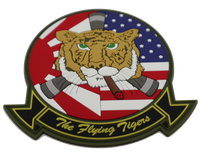 Official VMM-262 Smoking Tiger PVC with Flags Patch
