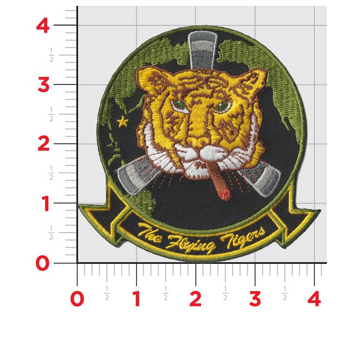 Officially Licensed USMC VMM-262 HMM-262 Smokin' Tiger Patch