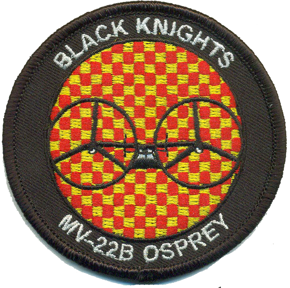 VMM-264 Black Knights Qual Patches