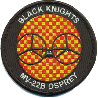 VMM-264 Black Knights Qual Patches