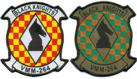 Officially Licensed USMC VMM-264 Black Knights Squadron Patch