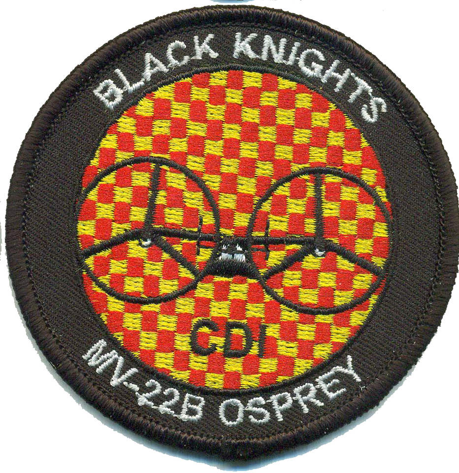 VMM-264 Black Knights Qual Patches
