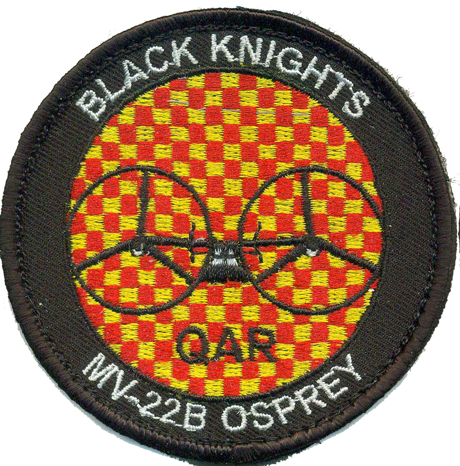 VMM-264 Black Knights Qual Patches