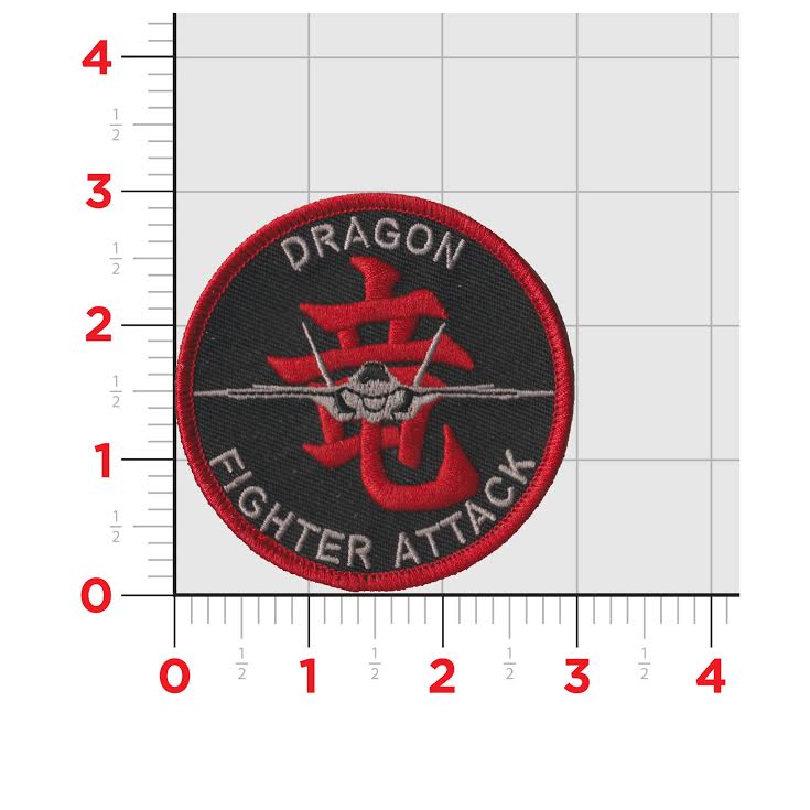 Official VMM-265 Dragons Shoulder Patches