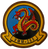 Officially Licensed USMC VMM-268 Red Dragons Leather Patch