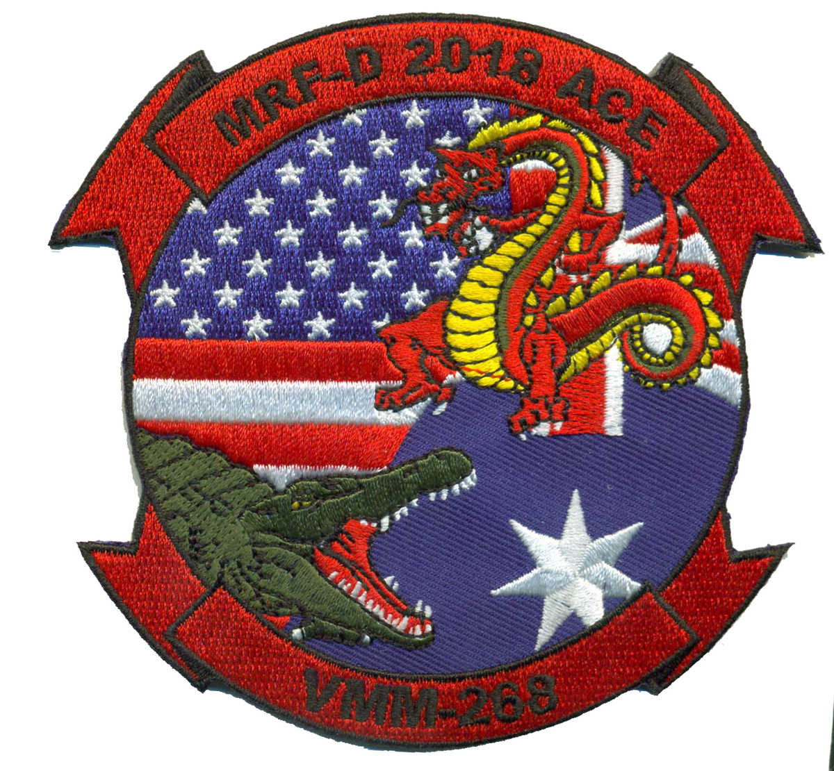 Official VMM-268 MRF-D ACE- Australian Patch