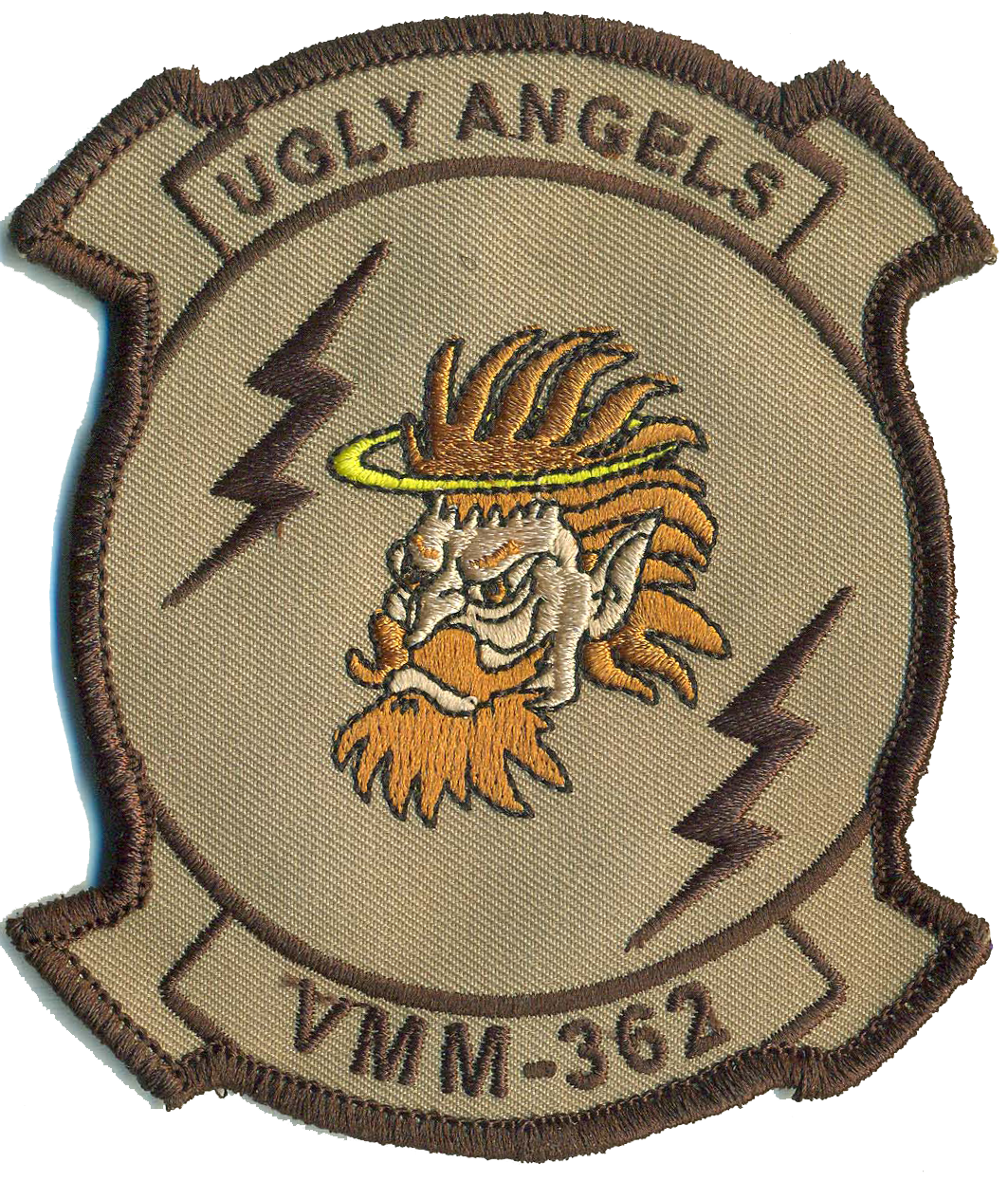 Officially Licensed USMC VMM-362 Ugly Angels Patch