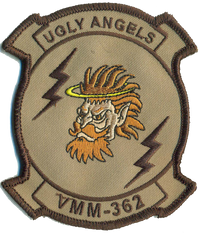 Officially Licensed USMC VMM-362 Ugly Angels Patch