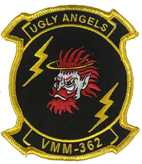 Officially Licensed USMC VMM-362 Ugly Angels Patch
