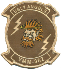 Officially Licensed USMC VMM-362 Ugly Angels Patch