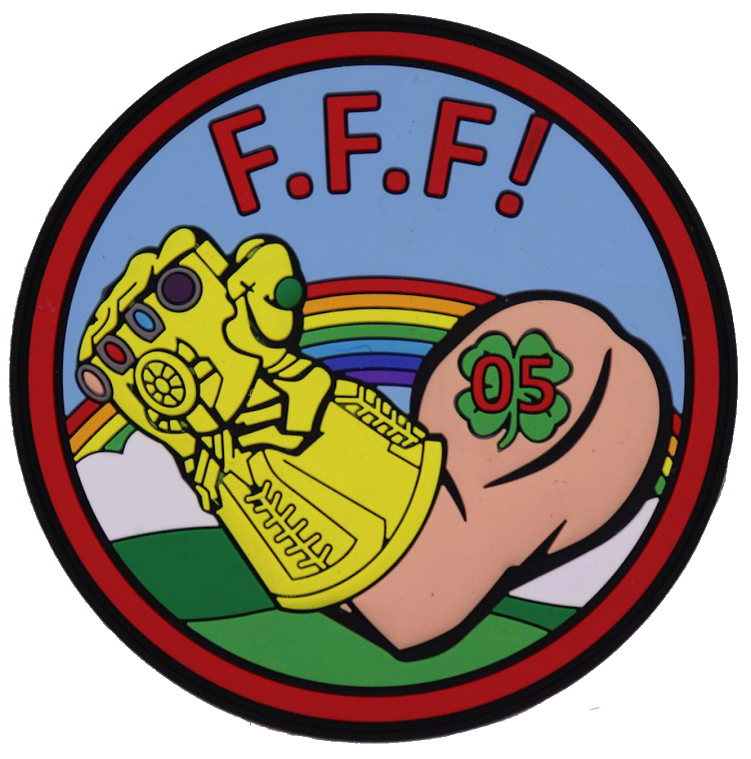 VMM-363 Red Lions First F* Friday PVC Patch