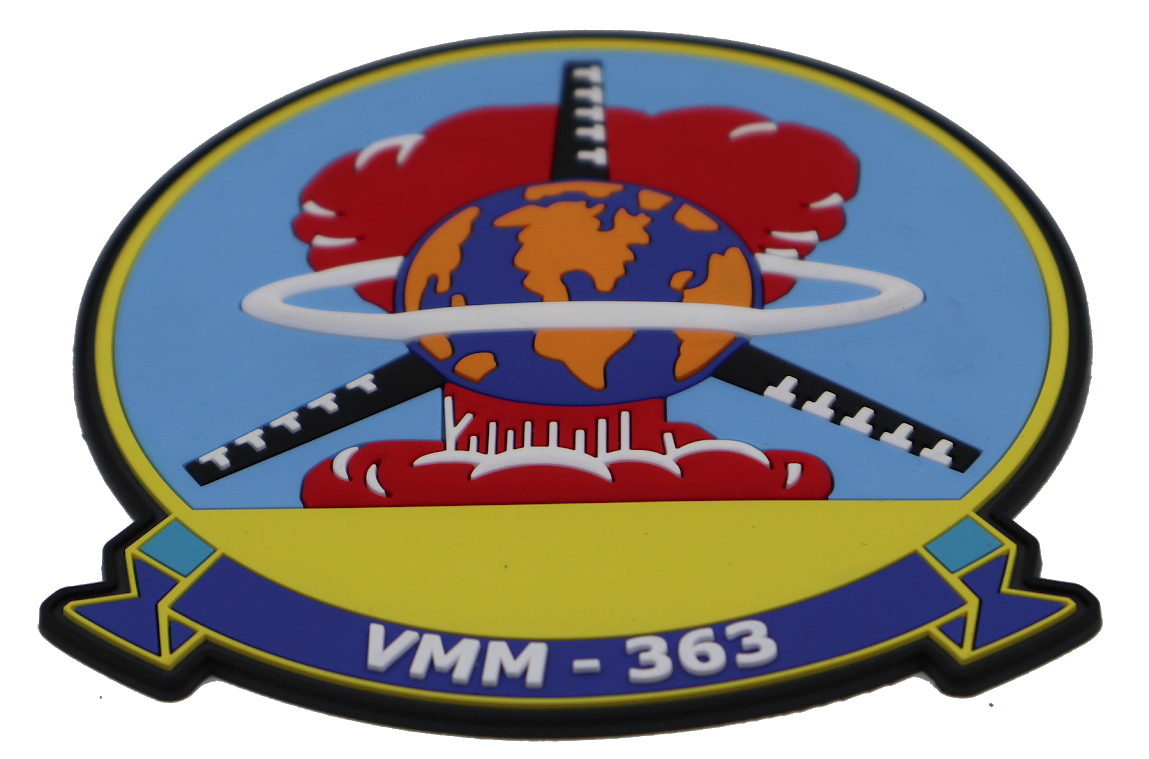 Officially Licensed USMC VMM-363 (HMR-363) Thursday Throwback PVC Patch
