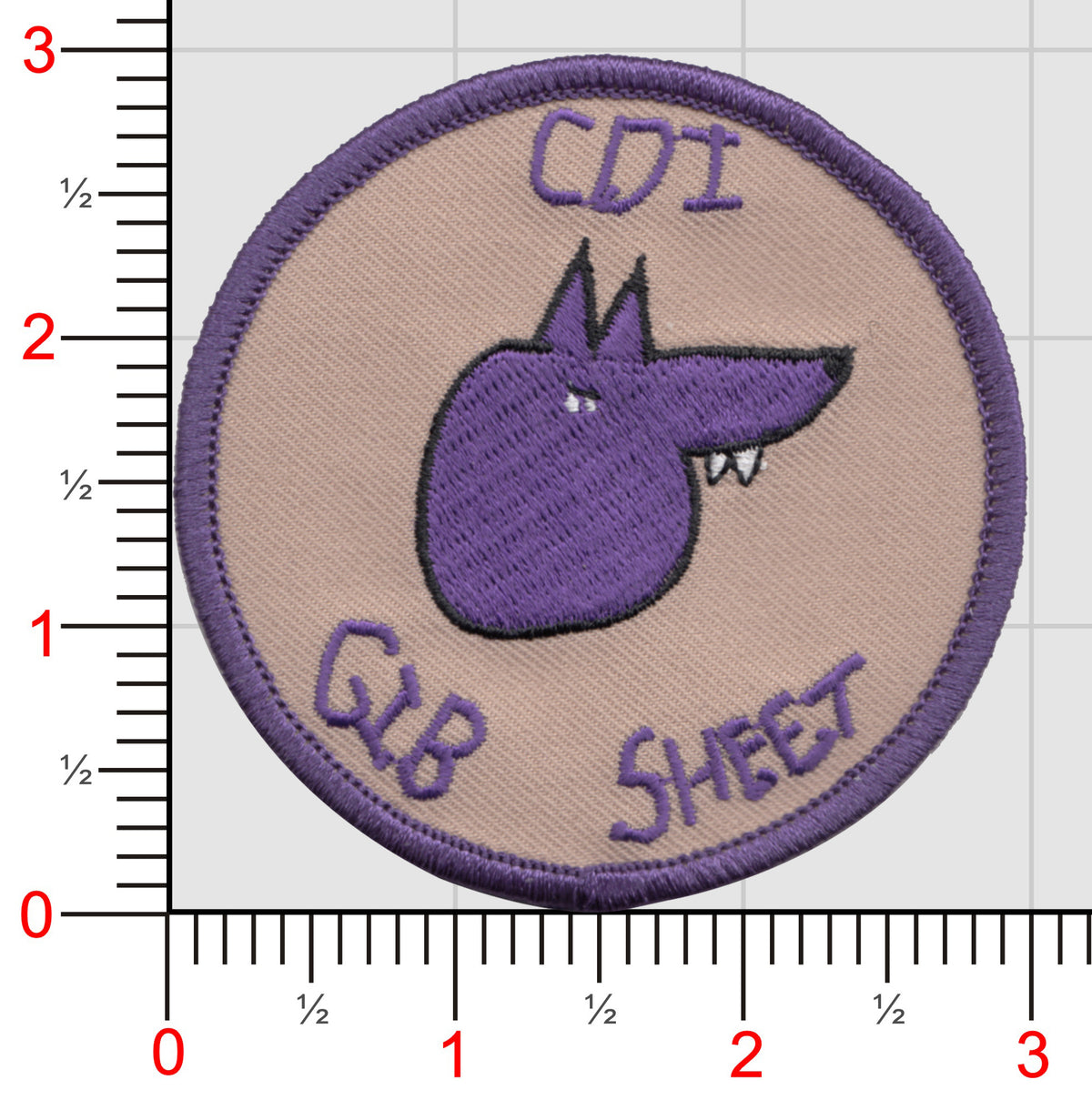 Official VMM-364 Purple Foxes "Special Fox" Qual patches
