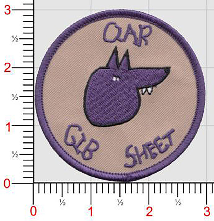 Official VMM-364 Purple Foxes "Special Fox" Qual patches