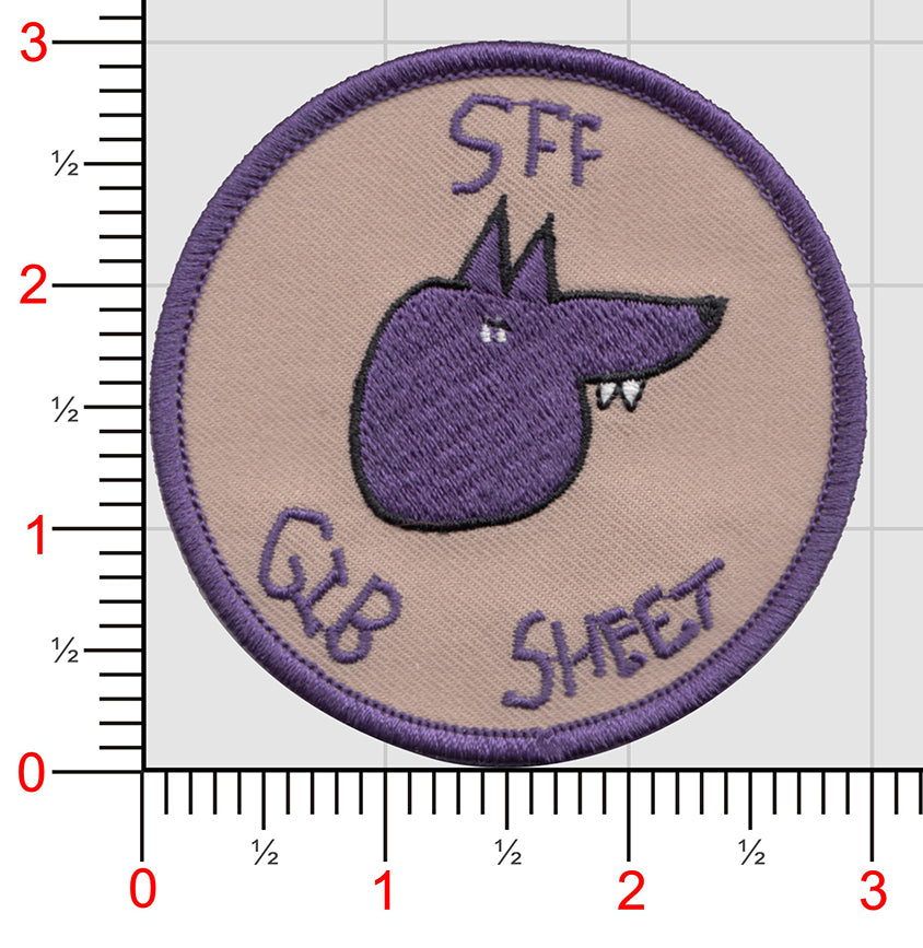 Official VMM-364 Purple Foxes "Special Fox" Qual patches