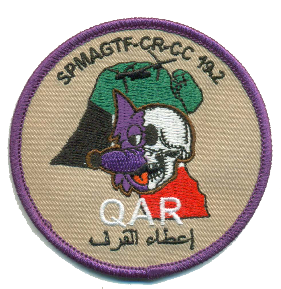 Official VMM-364 Purple Fox Iraq Deployment Qualification Patches