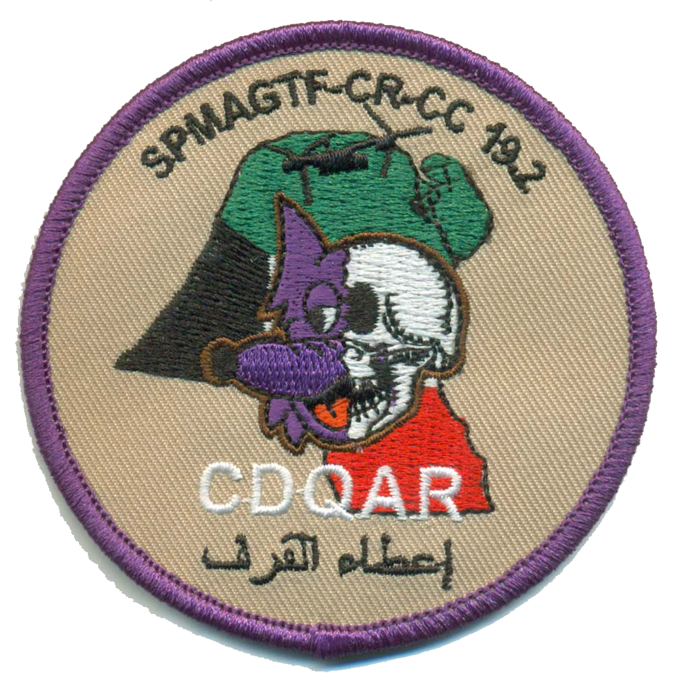 Official VMM-364 Purple Fox Iraq Deployment Qualification Patches