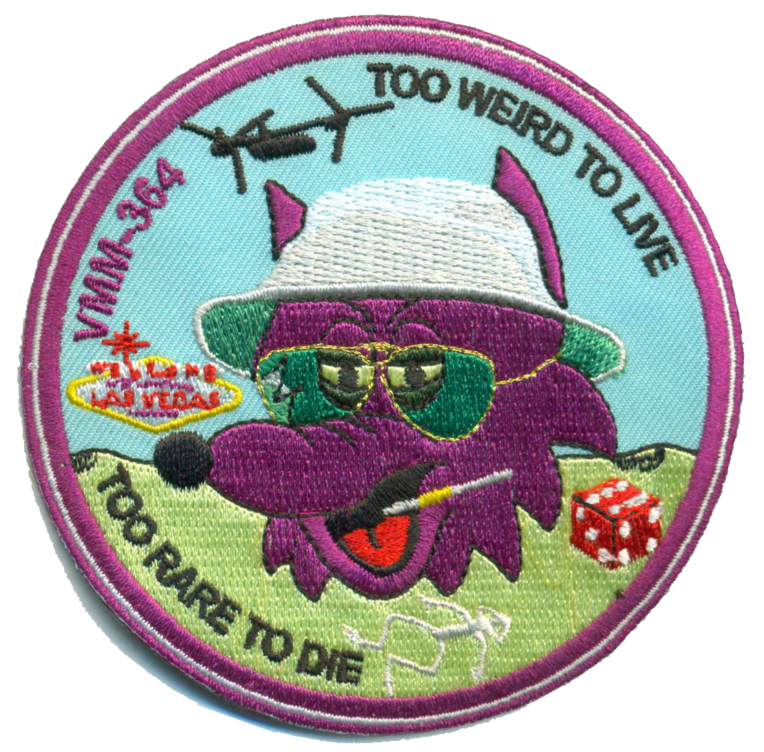 VMM-364 Purple Foxes Las Vegas DET Patch