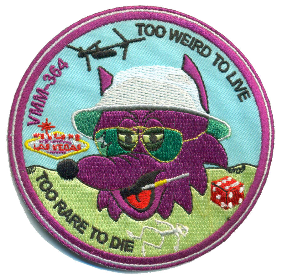 VMM-364 Purple Foxes Las Vegas DET Patch