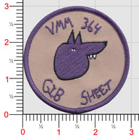 Official VMM-364 Purple Foxes "Special Fox" Qual patches