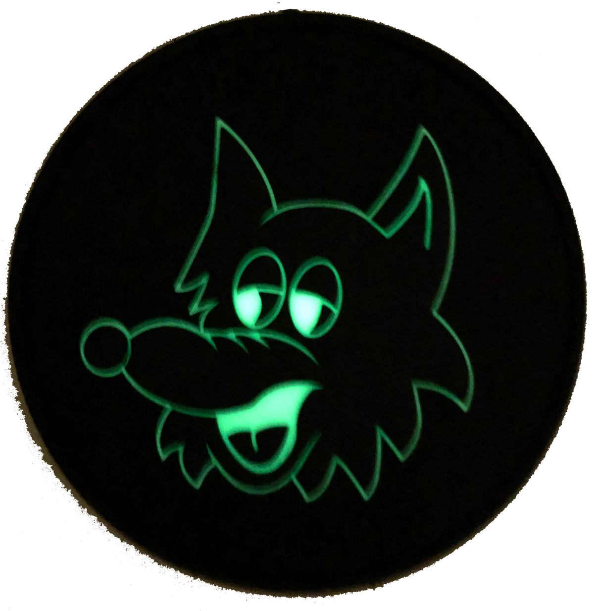 Officially Licensed USMC VMM-364 Purple Foxes Blackout PVC Patch