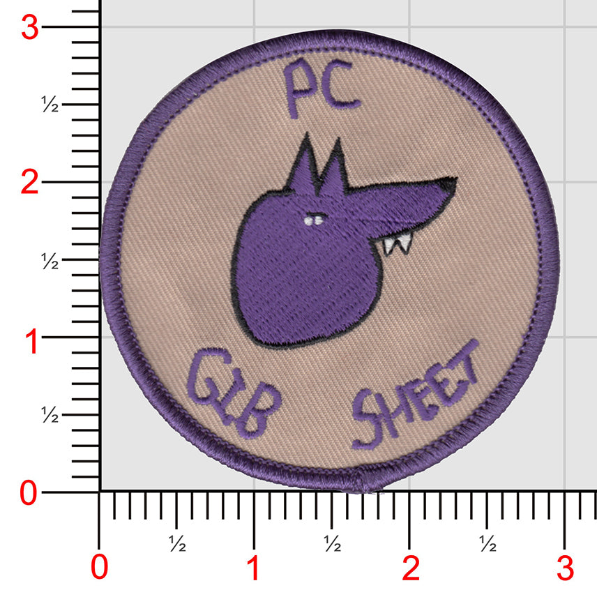 Official VMM-364 Purple Foxes "Special Fox" Qual patches