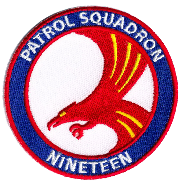 Officially Licensed US Navy VP-19 Big Red Patch