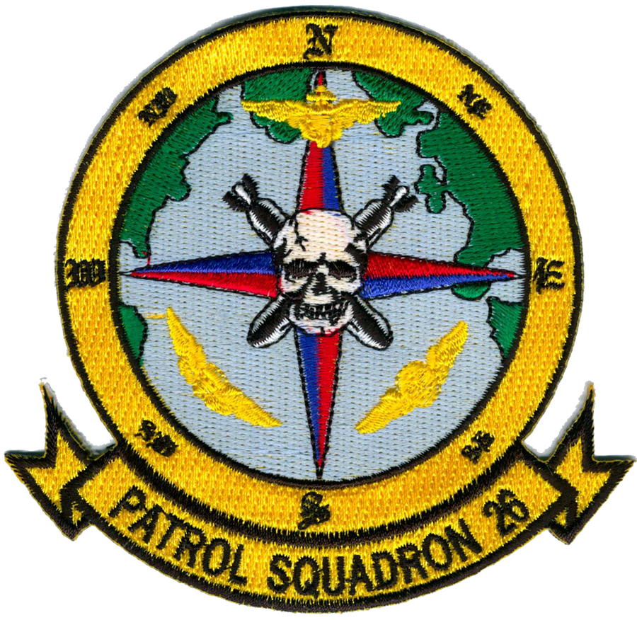 Officially Licensed US Navy VP-26 Tridents Patch