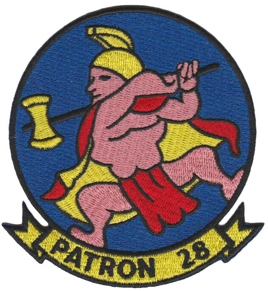 Officially Licensed US Navy VP-28 Hawaiian Warriors Patch