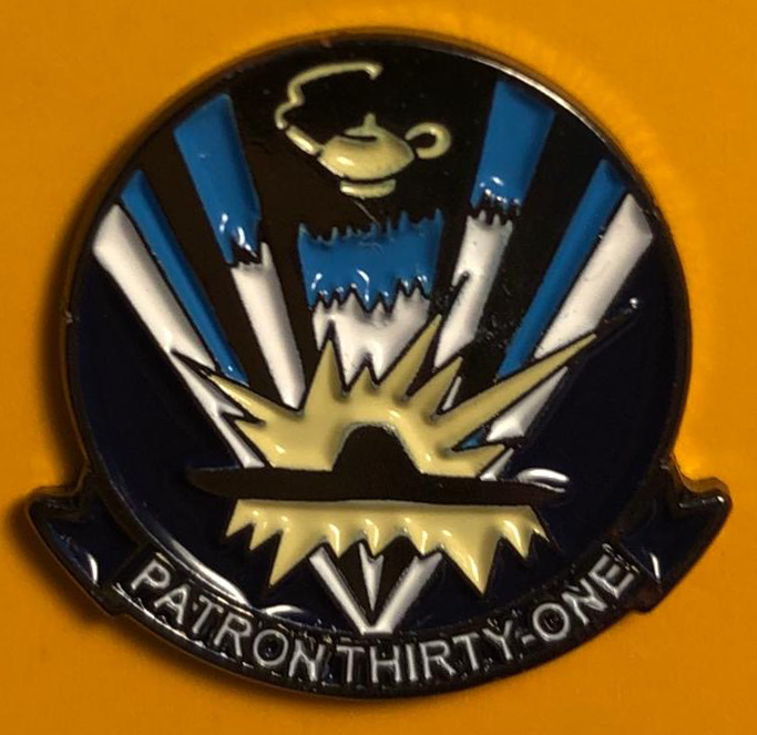 VP-31 Black Lightning Pin