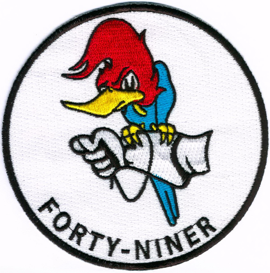 Officially Licensed US Navy VP-49 Woodpeckers Patch