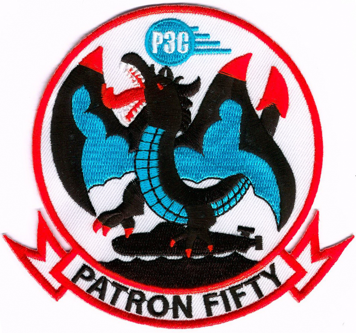 Officially Licensed US Navy VP-50 Blue Dragons Patch
