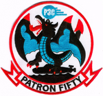 Officially Licensed US Navy VP-50 Blue Dragons Patch