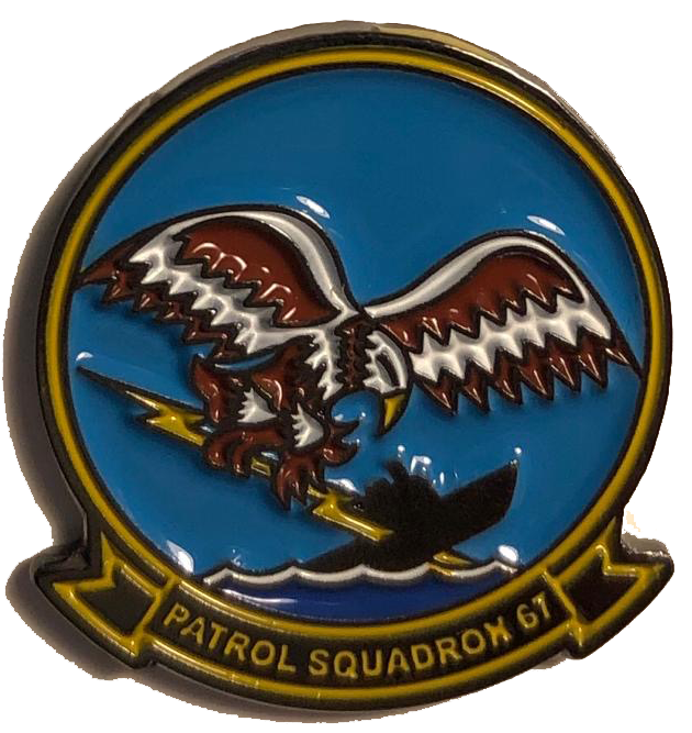 VP-67 Golden Hawks Pin