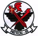 Officially Licensed US Navy VP-68 Blackhawks Patch