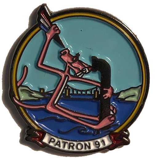 VP-91 Pink Panther Pin