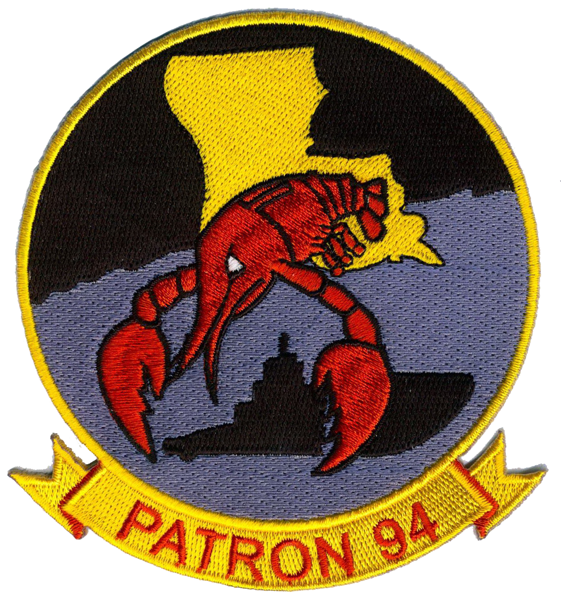 Officially Licensed US Navy VP-94 Crawfishers Patch