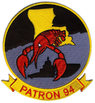Officially Licensed US Navy VP-94 Crawfishers Patch