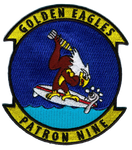 Officially Licensed US Navy VP-9 Golden Eagles Patch